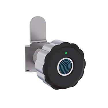 Imagem de Fechadura elétrica biométrica para armário com impressão digital sem chave para gaveta de armário caixa de correio