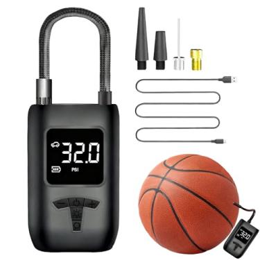 Imagem de Bomba de ar para pneus de carro – Adaptador elétrico portátil, compressor de ar com enchimento de pneu, para motocicletas, bicicletas, brinquedos esportivos, família, veículo doméstico, exterior