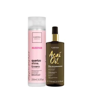 Imagem de Kit Cadiveu Professional Essentials Quartzo Shine Shampoo e Açaí Oil 1