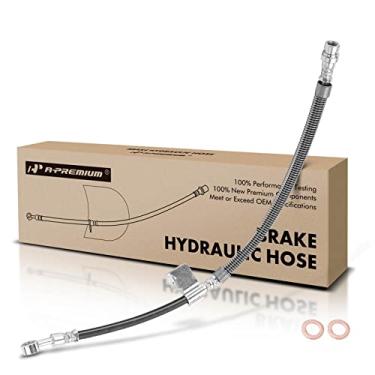 Imagem de A-Premium Mangueira hidráulica de freio dianteiro compatível com modelos Hyundai selecionados - Accent 1995-2005, Elantra 1996-1998 1.8L 1999-2000 2.0L, Tiburon 1997-2001 - Substituição # 5873122000