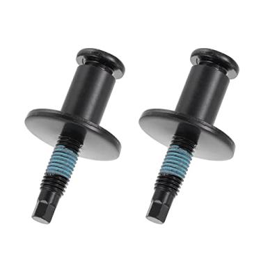 Imagem de Hihaha 1L3Z99404A42AA / Kit de parafusos de trava de trava traseira/traseira para Ford F150 1997-2014 para Ford F250 Super Duty 1999-2016 / Parafuso de trava para porta traseira/metal/2 peças/preto