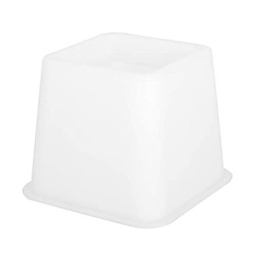 Imagem de Generic Conjunto de Riser de Cadeira de Cama Resistente para Aumentar Móveis de Elevação, Ferramenta de Elevação de sofá de 4 Peças para Armazenamento Conveniente Sob a Cama, Adequado para Idosos