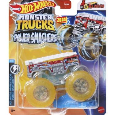 Imagem de Hot Wheels - 1:64 - 5Alarm - Monster Truck Power Smashers - HTM70
