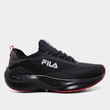Imagem de Tênis Fila Go Trainer 2 Masculino, Preto, Vermelho, 43