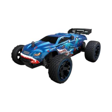 Imagem de Carro RC Para Crianças Escala 1:18 20 KM/H Buggy Offroad 2WD Controle 