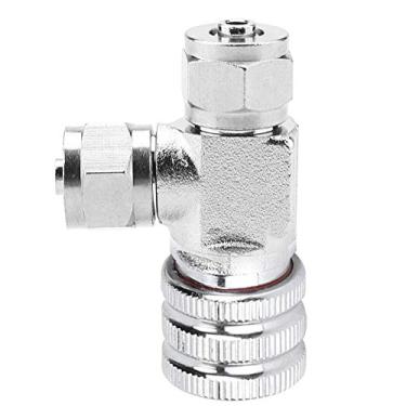 Imagem de HEEPDD Regulador de Co2 para Aquário, Válvula de Agulha de Aço Inoxidável Com Contador de Bolhas para Tanque de Peixes, Válvula de Micro Medição Com Superfície (de ajuste fino de cabeça dupla)