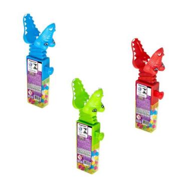 Imagem de Kit 6 Balas Tutti Frutti Pega Pega Jacaré 18g - Cores Sortidas