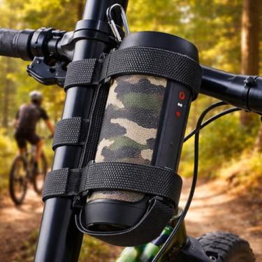 Imagem de Suporte de alto-falante portátil para carrinho de golfe, scooter, barco, trilho, removível, Bluetooth, sem fio, suporte para alto-falante, acessórios laterais