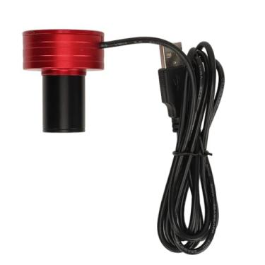 Imagem de Generic Câmera Ocular de Telescópio Eletrônico de Alta Definição, 2MP, Resolução 1920x1080 para Fotografia Planetária, Material de Liga de Alumínio