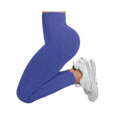 Imagem de Calças De Yoga Sem Costura Para Mulheres Com Controle De Barriga, Legg