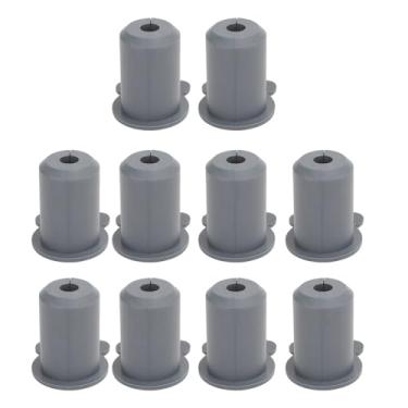 Imagem de Kit de Roteamento de Cabo de Satélite, 10 Unidades de 25,4 Mm Ethernet Cabo ilhó de Parede ilhó de Silicone Perfurado Bucha ilhó de Penetração de Parede para Tampa de