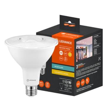 Imagem de Lampada Led Par38 13W Bivolt 1400Lm E27 Ledvance, 127/220V, BRANCO-QUE