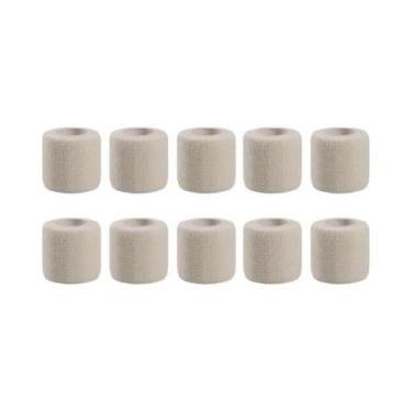 Imagem de Fita Adesiva Elástica Esportiva (10 Peças) Não Tecida Universal 25/5/1