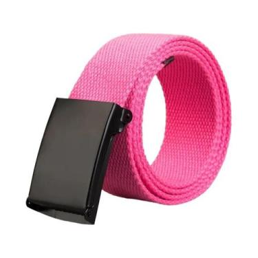 Imagem de Cinto Tático Unissex De 38cm Em Lona, Cinto Casual De Luxo Para Jeans 