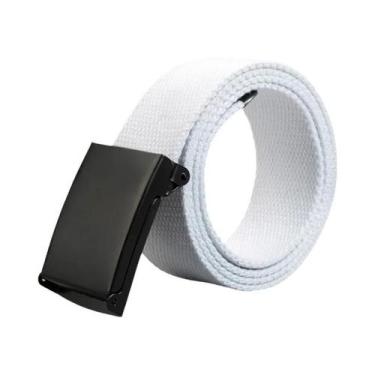 Imagem de Cinto Tático Unissex De 38cm Em Lona, Cinto Casual De Luxo Para Jeans 