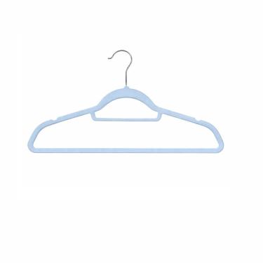 Imagem de Cabide Veludo Slim Antideslizante para Roupas Adulto 3 Peças