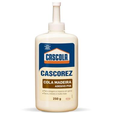 Imagem de Cola Para Madeira 250 Gramas - 1406905 - Cascola Cola Madeira 250grs Bisnaga Alba Quimica
