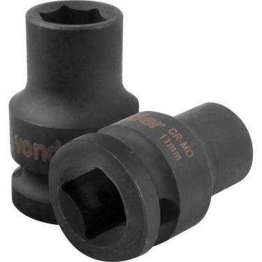 Imagem de Soquete Sextavado de Impacto, Encaixe de 1/2" x 11,0 mm, Vonder