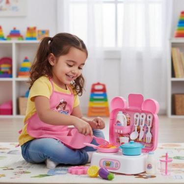 Imagem de Mini Maleta Cozinha Ferramentas Brinquedo Infantil Crianças Presente J