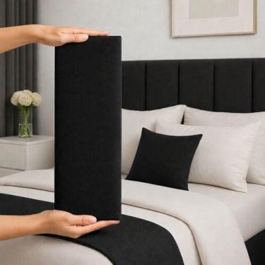 Imagem de Cabeceira Estofada Quarto Cama King Size Box Modulada 2m - - Soft Deco