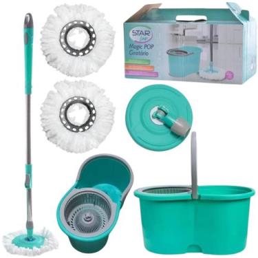 Imagem de Mop Giratório Completo Starlimp Balde C/ Reposição - WINCY