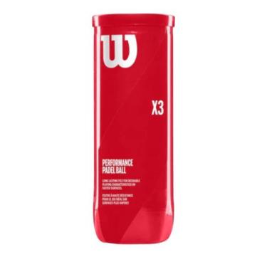 Imagem de Bolas de Tênis Padel 3 Unidades Alta Performance Feltro Dura Weave Wil