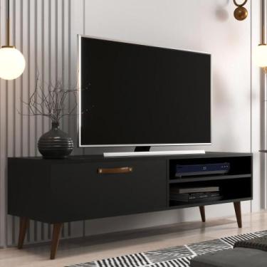 Imagem de Rack Miami Home Theater TV Até 55 Polegadas 125 cm 1 Porta 1 Prateleir