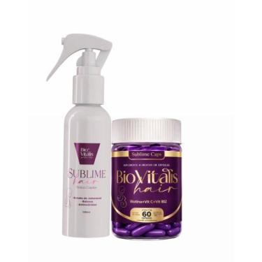 Imagem de Tônico De Crescimento Capilar + Capsula Sublime Hair - Bio Vitalis