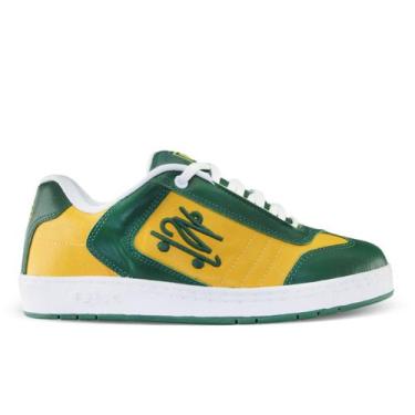 Imagem de Tênis Qix Chorão 02 Chorão Eterno Tamanho:36Cor:Verde+AmareloGenero:Ma