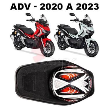 Imagem de Forração Honda ADV 150 Baú Acessório Forro Preto Scooter - Jaspe Ateli