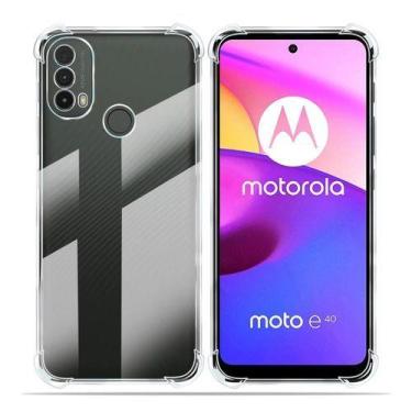Imagem de Capa Capinha Case anti impacto compatível Moto E40 XT2159 - MBOX