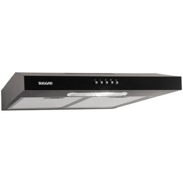 Imagem de Depurador de Ar Slim 60cm DPS162PT 220V Suggar, Preto, 220V
