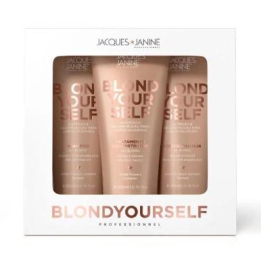 Imagem de Jacques Janine Kit Blond Yourself Shampoo + Condicionador + Reconstrut