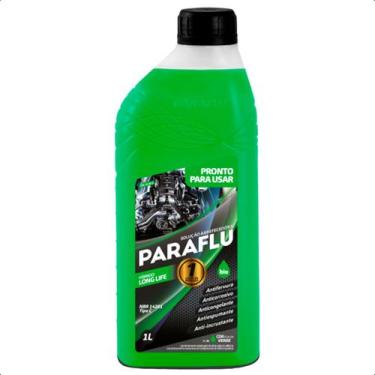 Imagem de Aditivo Radiador Pronto Pra Uso Paraflu Verde 1L Diluído com Proteção 