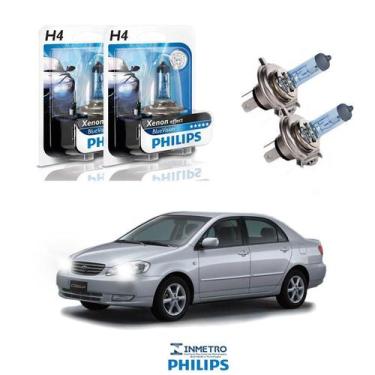 Imagem de Lâmpadas Farol Toyota Corolla Gli /Fielder SW Philips H4 BlueVision