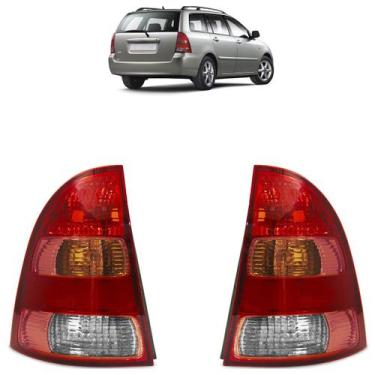 Imagem de Lanterna Traseira Corolla Fielder 2004 A 2008 Rosa - Automotive Import