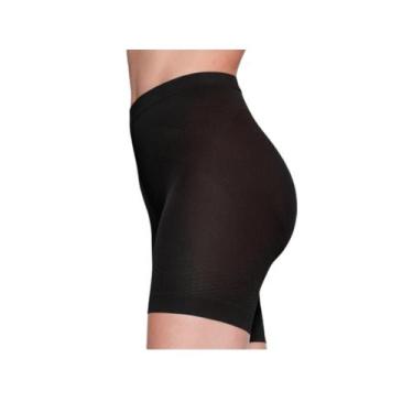 Imagem de Cinta Short Up Line Lupo Diminui Barriga e Modela C Elastano, Preto, M