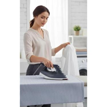 Imagem de Ferro a Vapor e Seco Antiaderente 1500W - Azul Marinho - Congratulatio