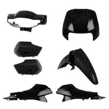 Imagem de Conjunto Carenagem Pro Tork Biz 100 2000 Até 2005 Preto