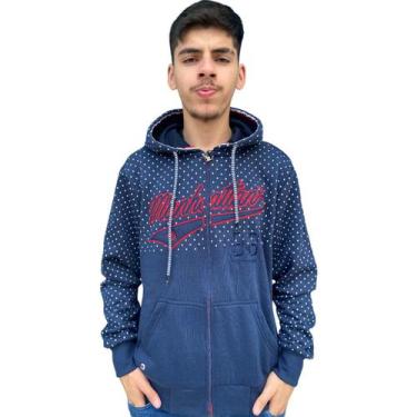 Imagem de Blusa De Moletom Masculina Over Core Aberta Com Zíper - Gangster, P, A