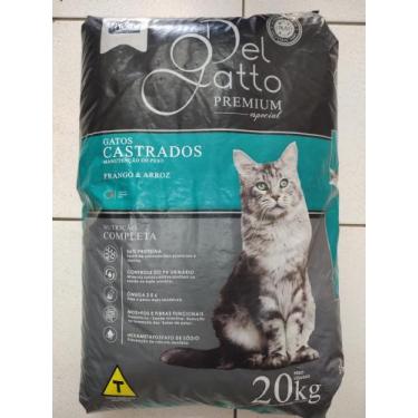 Imagem de Ração Premium  Para Gatos Castrados - Dell Gato