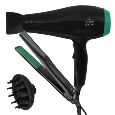 Imagem de Kit Prancha e Secador de Cabelo Babosa - GA.MA ITALY, 110V