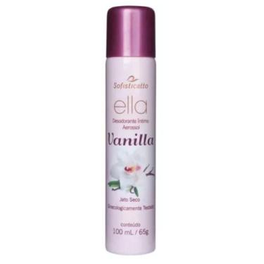 Imagem de Desodorante Íntimo Ella Vanilla 100mL Sofisticatto
