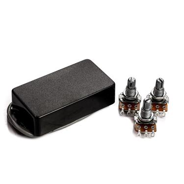 Imagem de Captador de Guitarra Humbucker HCZ Ativo Cerâmica com 3 Potenciômetros Preto Spirit