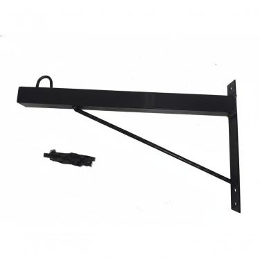 Imagem de Suporte para Saco de Pancada 40cm em Aço Reforçado com Fixação de Parede Suporta Até 150kg
