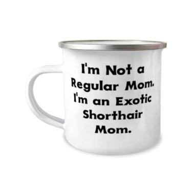 Imagem de Caneca exótica de gato curto de 350 ml, presente de gato curto exótico de 355 ml, presente de gato curto exótico , para mãe gato