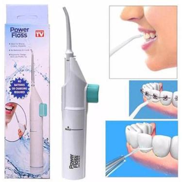 Imagem de Jato De Agua Limpeza Oral Dental Bucal Power Floss
