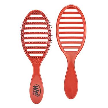Imagem de Wet Brush Escova de cabelo Speed Dry – Livre de espírito, terracota – Design ventilado e cerdas HeatFlex ultra macias são seguras para secar com cabo ergonômico que gerencia o cabelo