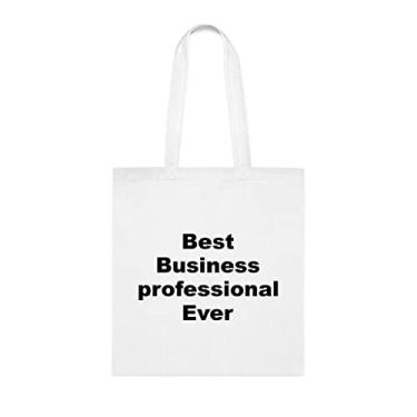 Imagem de Bolsa tote profissional de negócios, Melhor bolsa profissional de negócios, presente profissional de negócios, bolsas reutilizáveis profissionais de negócios, ideia de , Branco