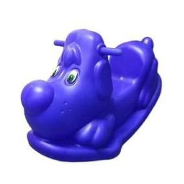 Imagem de Gangorra cachorrinho azul balanço infantil
